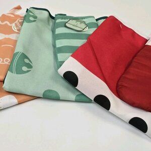 Kids Christmas Apron & Oven Mitt Sets, Ginger Bread, NWT